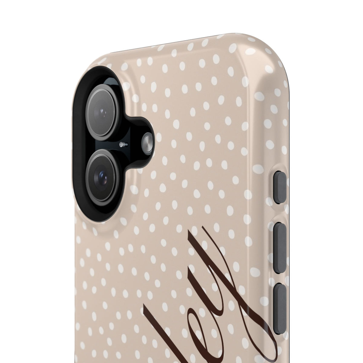 Custom Vanilla Dots iPhone Case