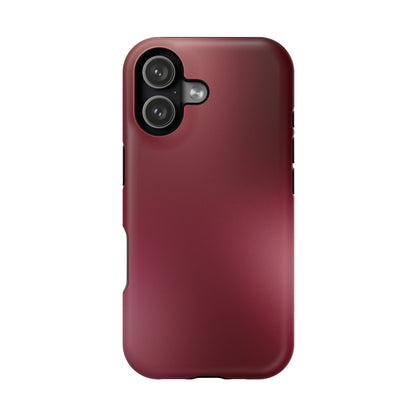 Burgundy Aura iPhone Case