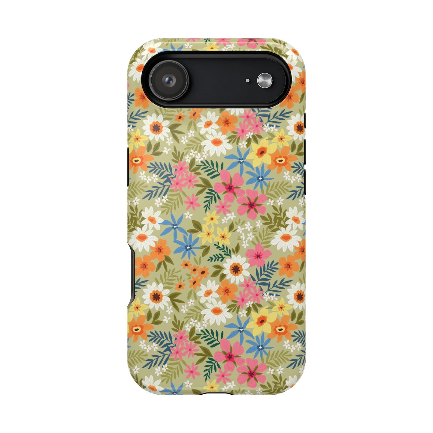 Colorful Posies iPhone Case