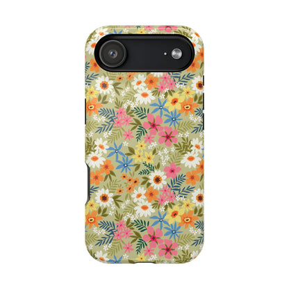 Colorful Posies iPhone Case