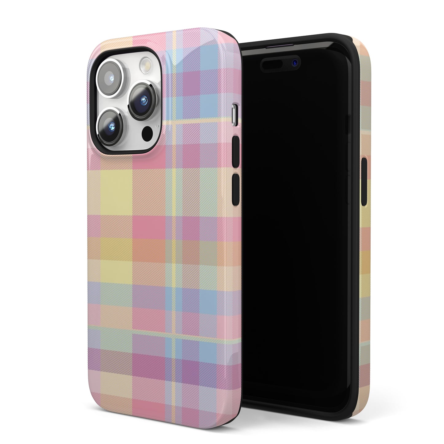 Sorbet Plaid iPhone Case