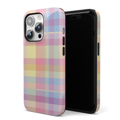 Sorbet Plaid iPhone Case