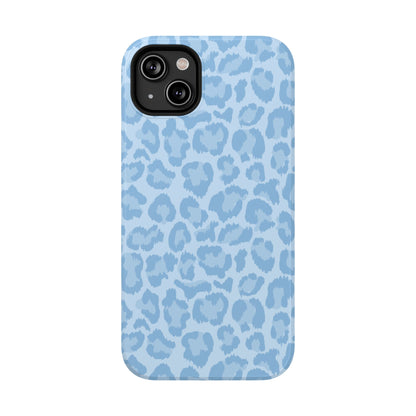 Blue Leopard iPhone Case