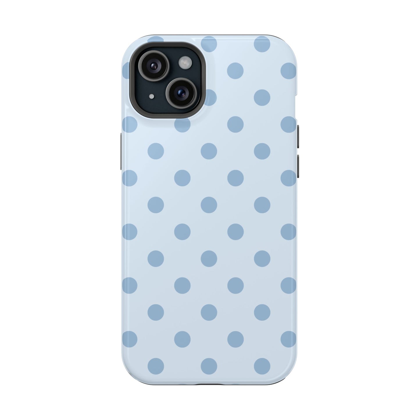 Blue Sprinkles Polka Dots iPhone Case