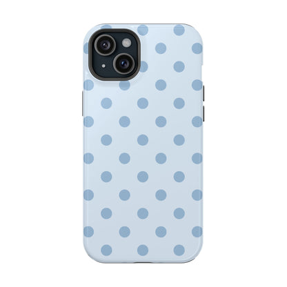Blue Sprinkles Polka Dots iPhone Case