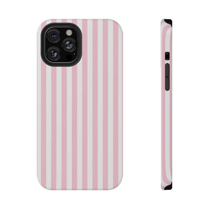 Pink Picnic Stripes iPhone Case