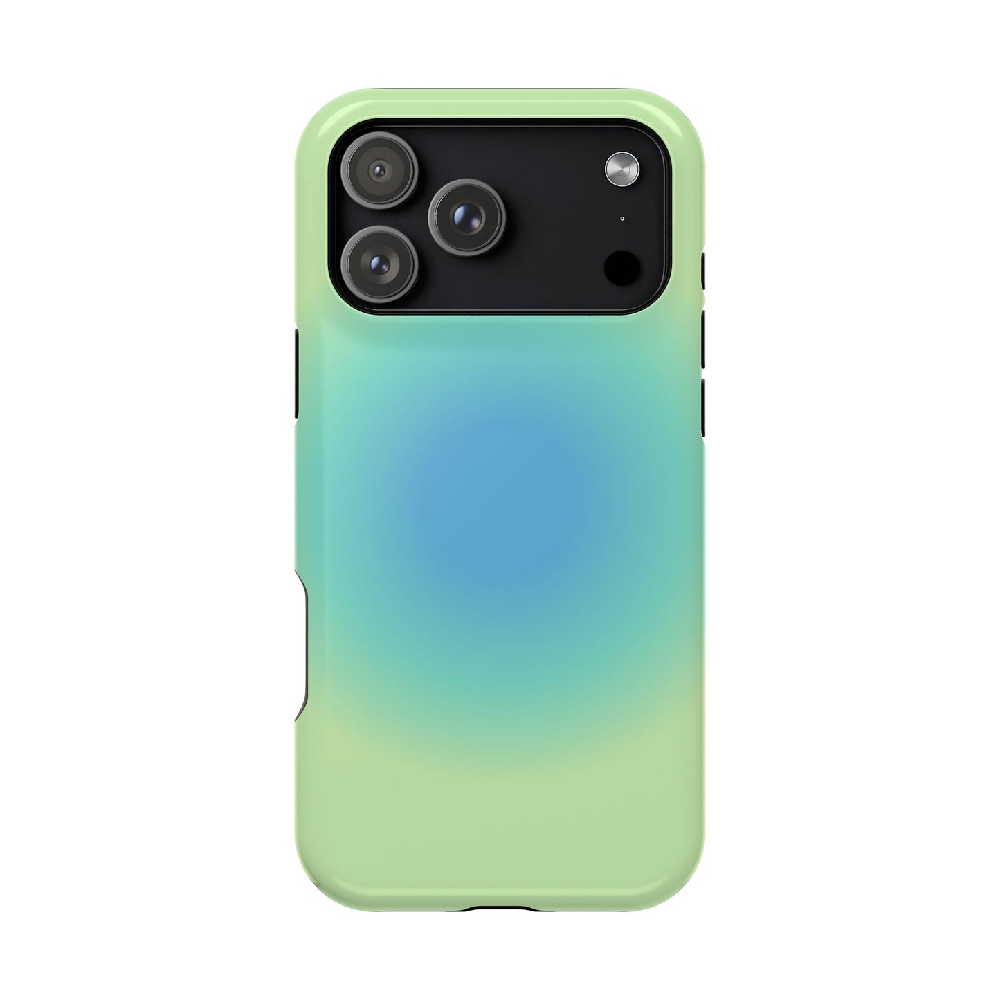 Blue & Green Aura iPhone Case