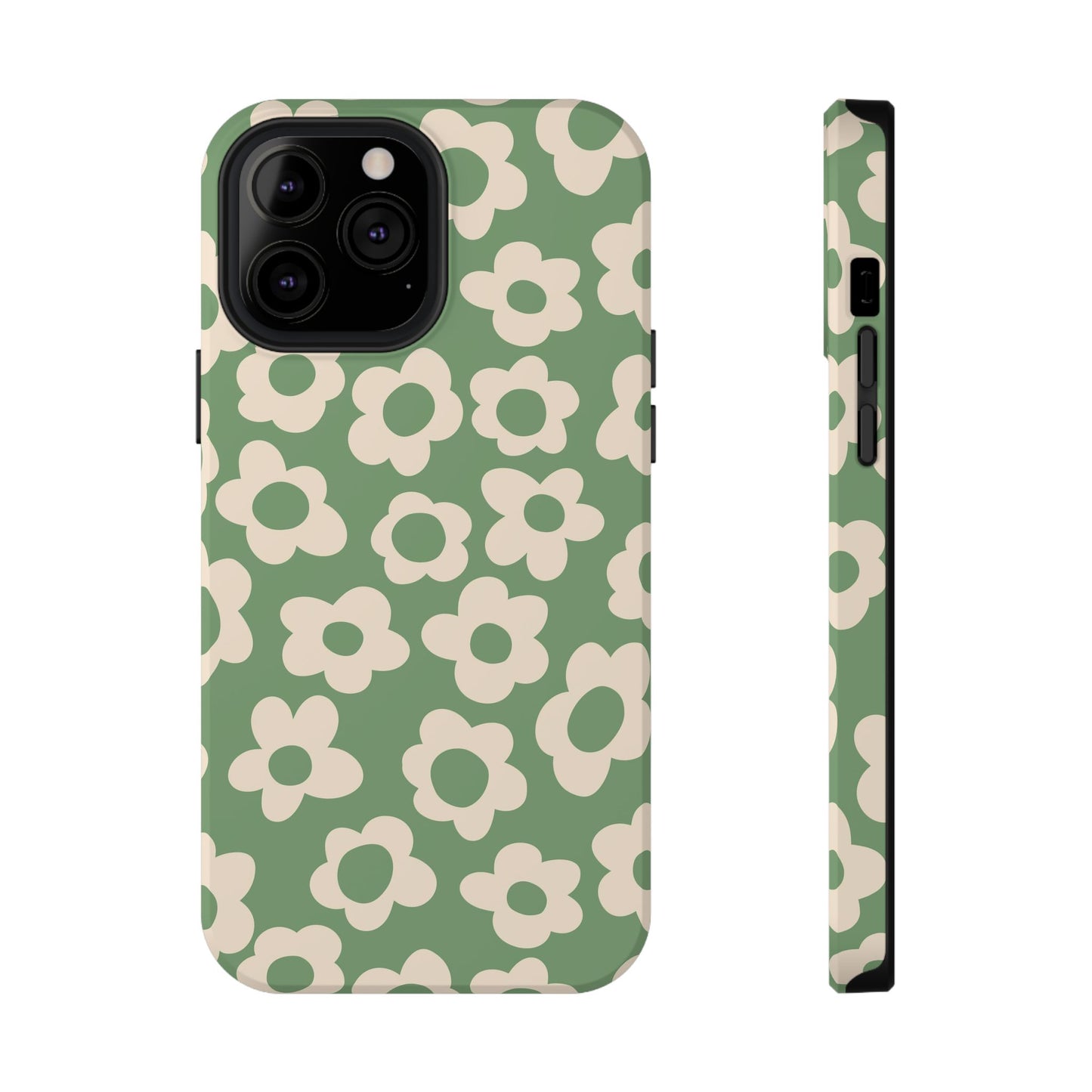 Green Las Flores iPhone Case