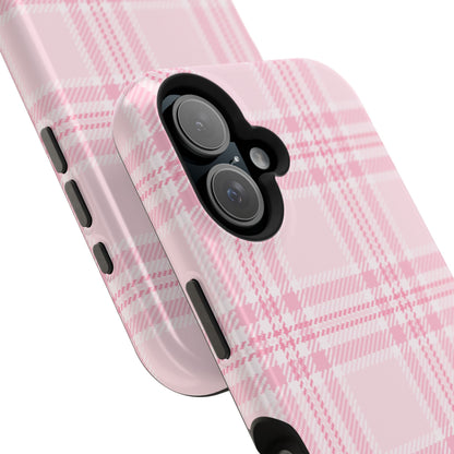 Pink Plaid iPhone Case