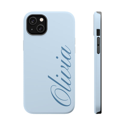 Custom Blue iPhone Case