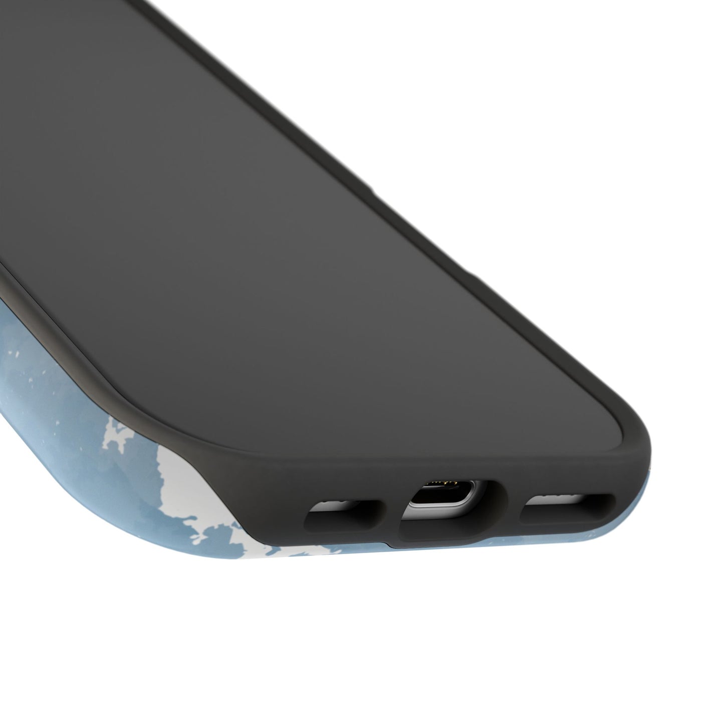 Blue Winter Night iPhone Case