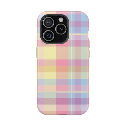Sorbet Plaid iPhone Case