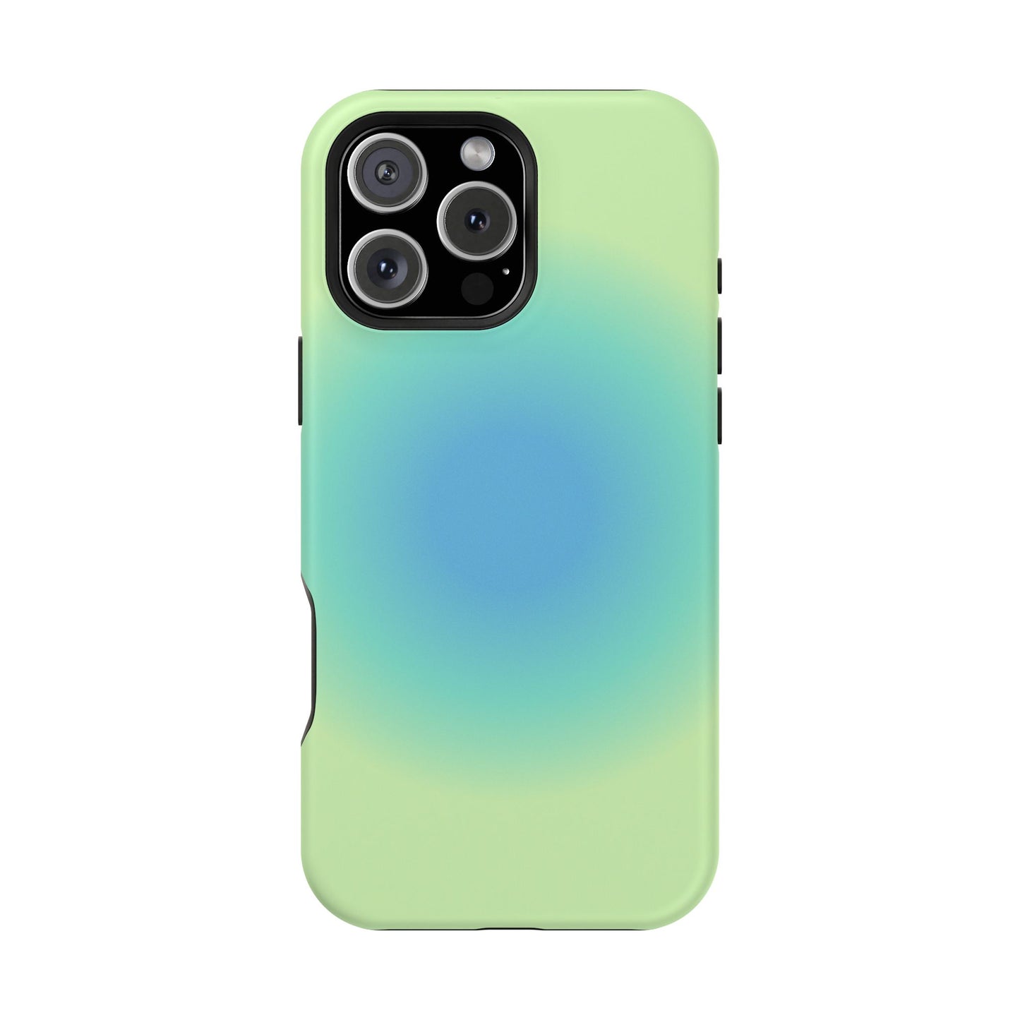 Blue & Green Aura iPhone Case