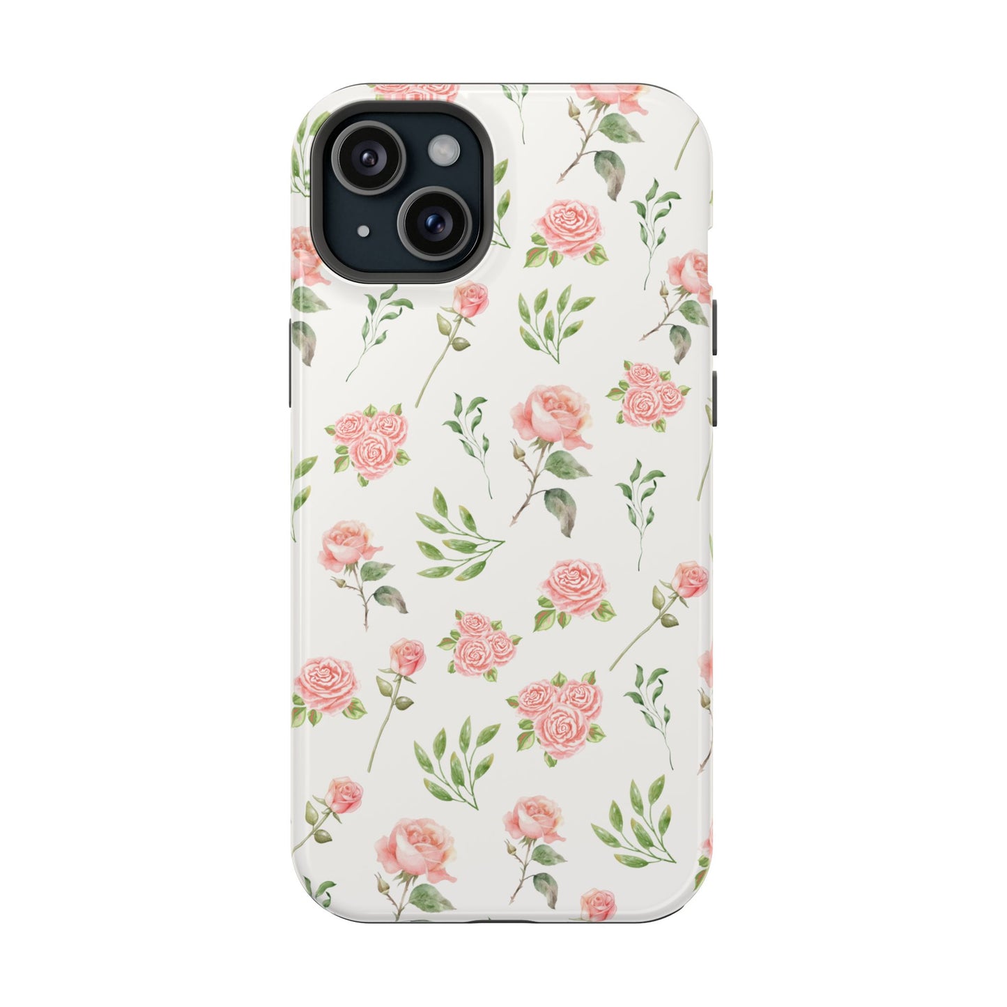 Pink Vintage Roses iPhone Case