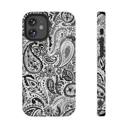 Ink Paisley iPhone Case