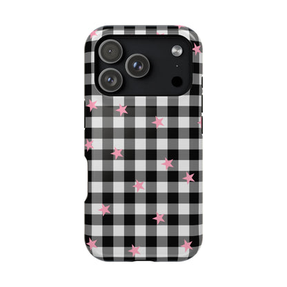Starlight Gingham iPhone Case