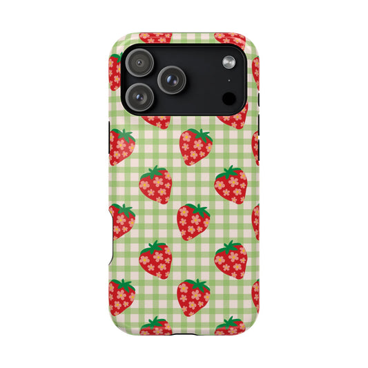 Strawberry Picnic iPhone Case