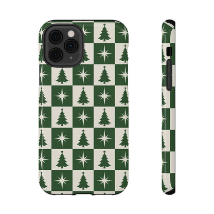 Evergreen Check iPhone Case