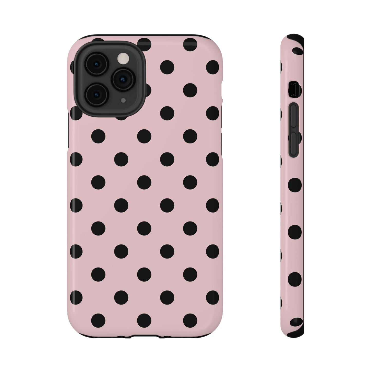 Pink Polka Dots iPhone Case