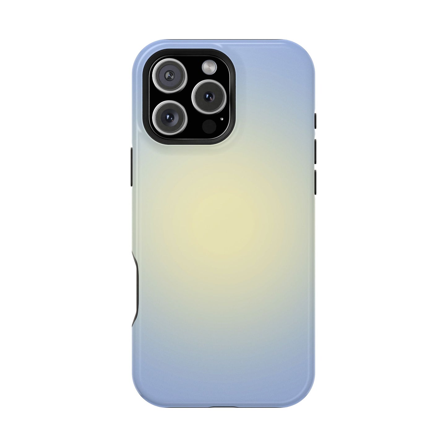 Blue & Yellow Aura iPhone Case