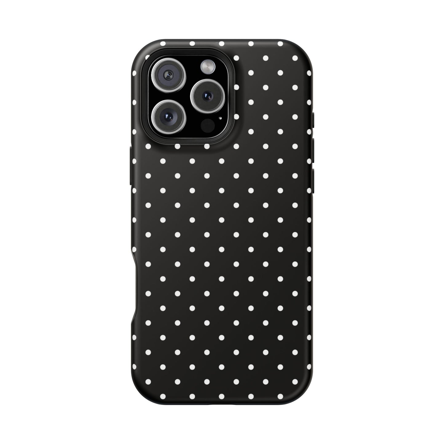 White Mini Dots iPhone Case