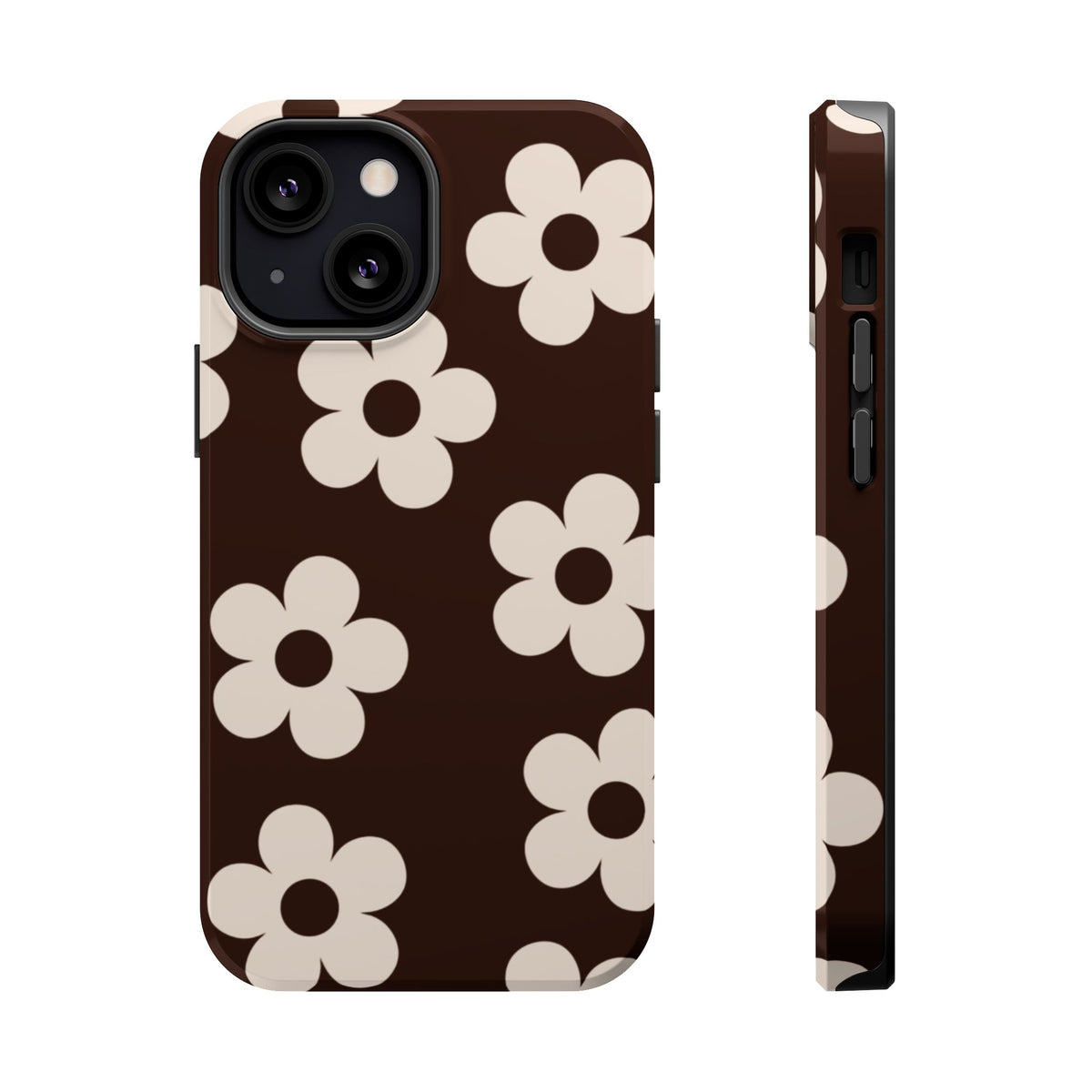 Cocoa Flowers iPhone Case