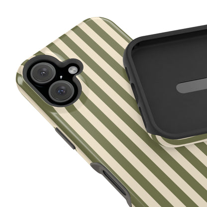 Pine Stripes iPhone Case