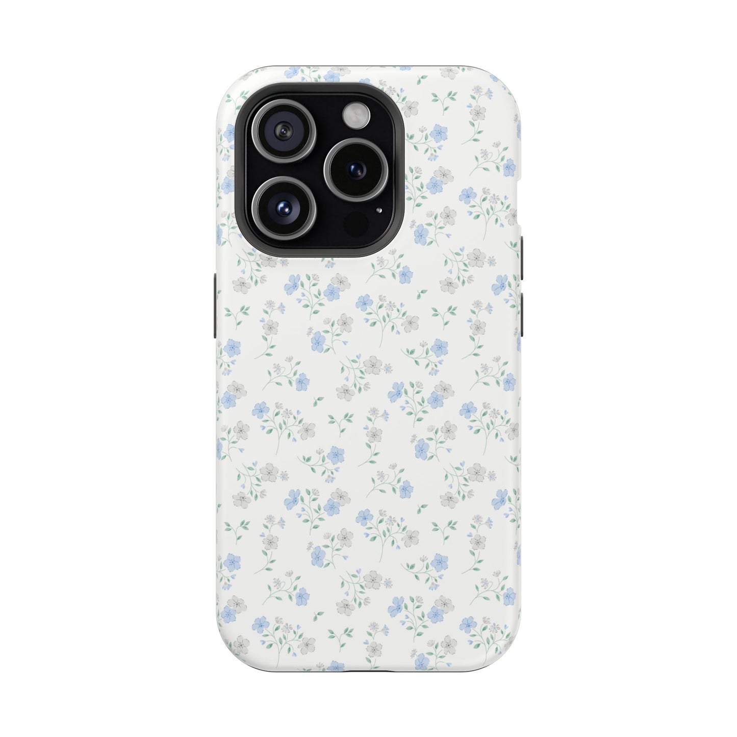 Blue Floral Ditsy iPhone Case