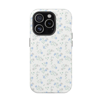 Blue Floral Ditsy iPhone Case
