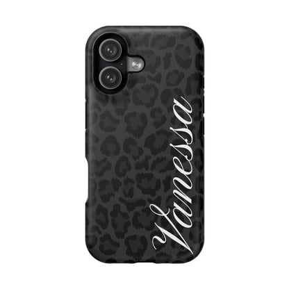 Custom Black Leopard iPhone Case