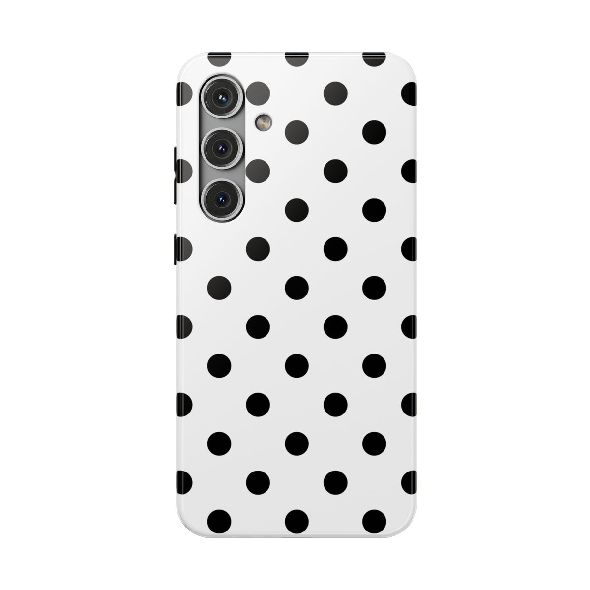 Black Polka Dots Samsung Case