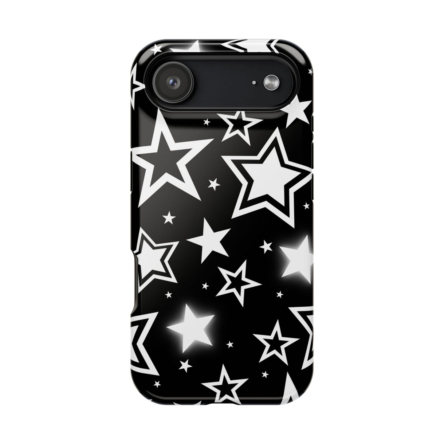 Black Stardust iPhone Case