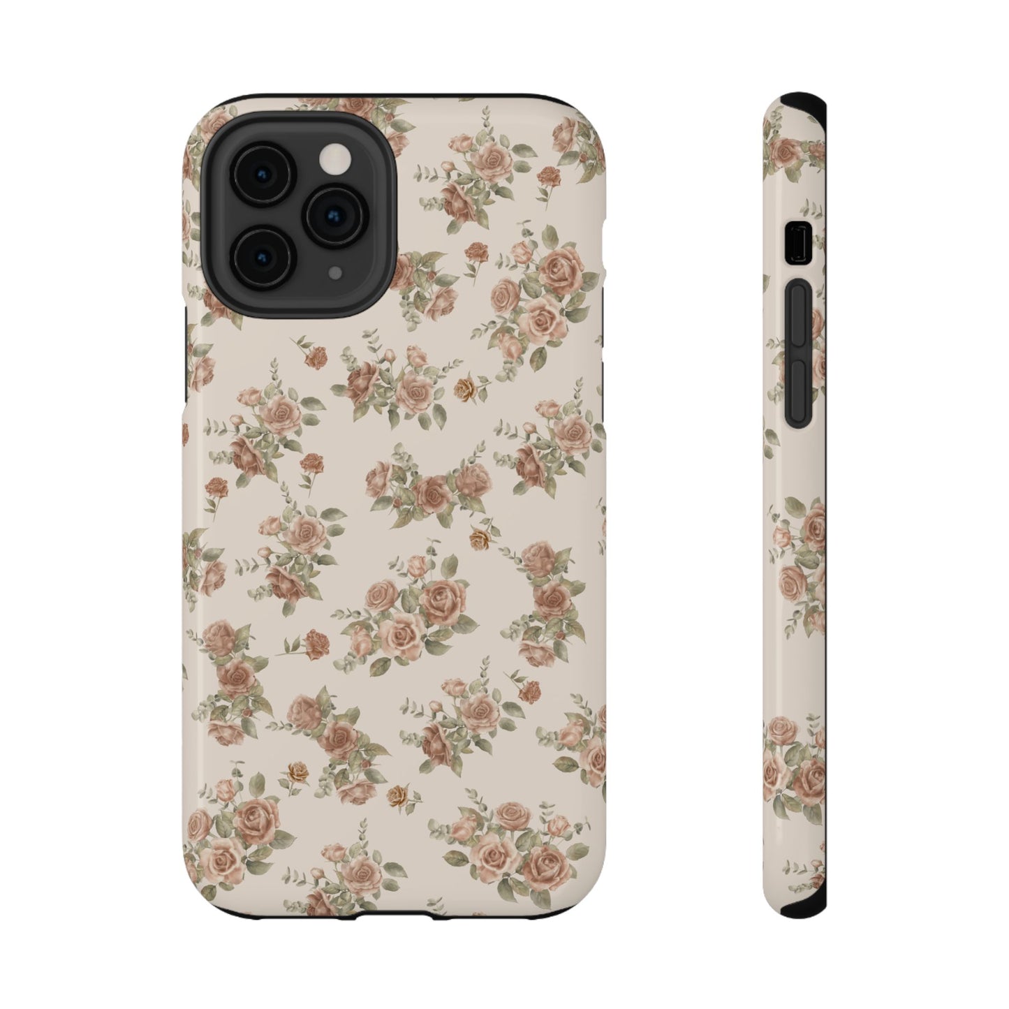 Mocha Roses iPhone Case