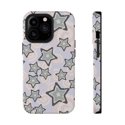 Y2K Gray Star iPhone Case
