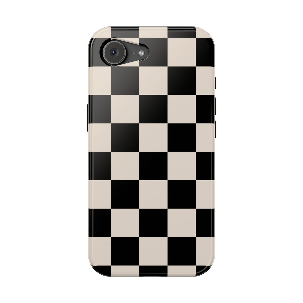 Espresso Checkered iPhone Case