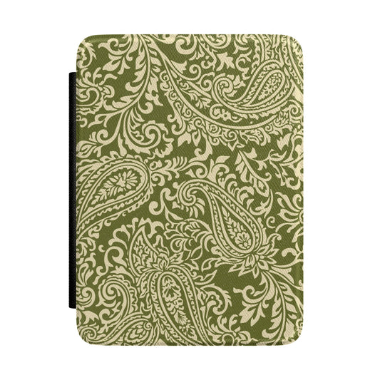 Olive Paisley Kindle Case