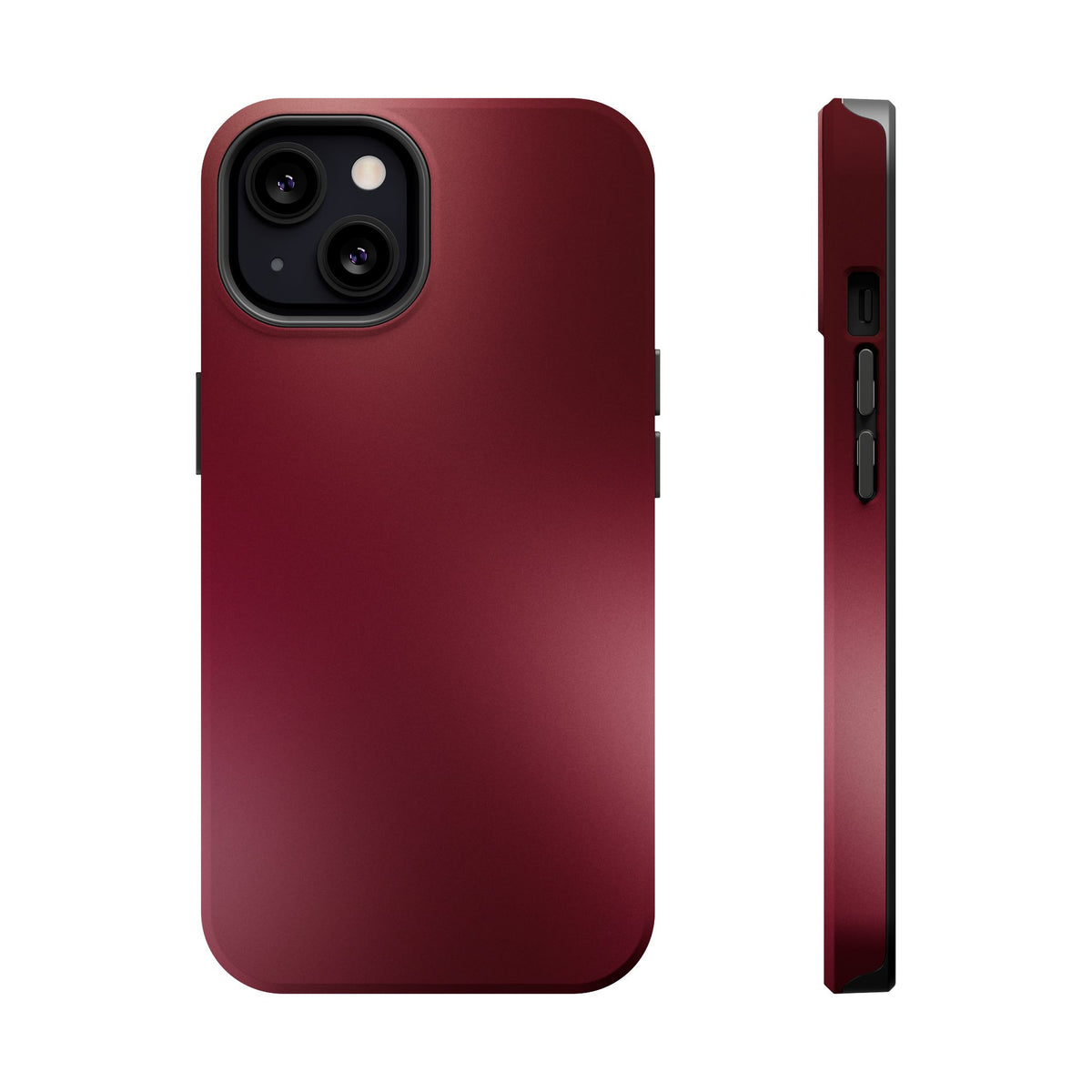 Burgundy Aura iPhone Case