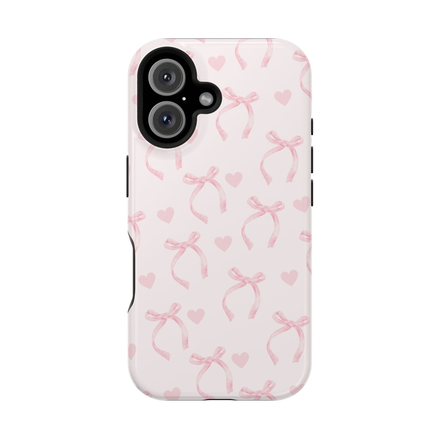 Coquette Pink Bows iPhone Case