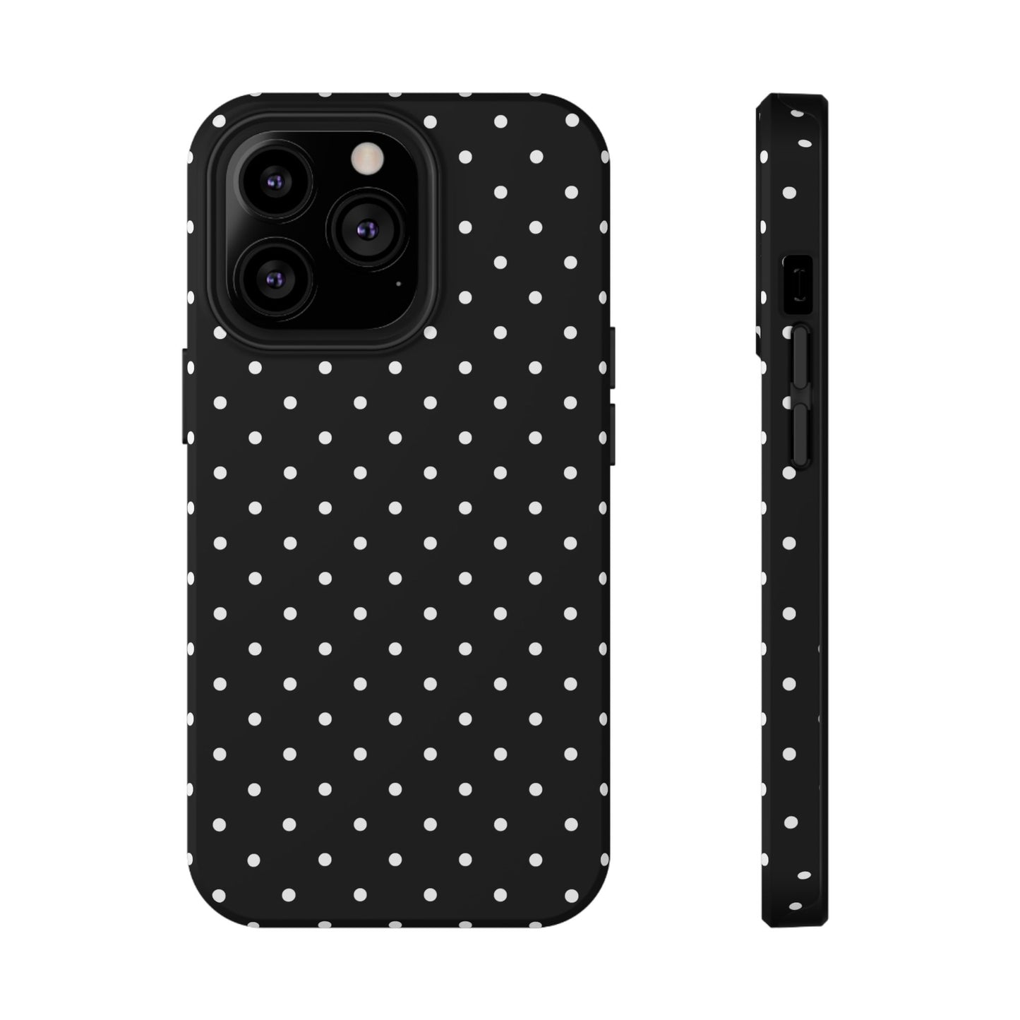 White Mini Dots iPhone Case