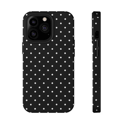 White Mini Dots iPhone Case