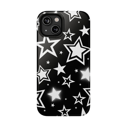 Black Stardust iPhone Case