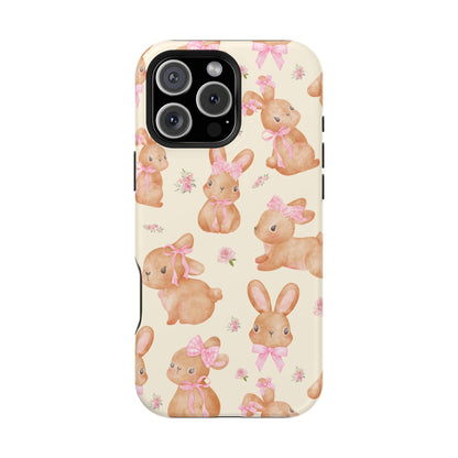 Bow Bunny iPhone Case