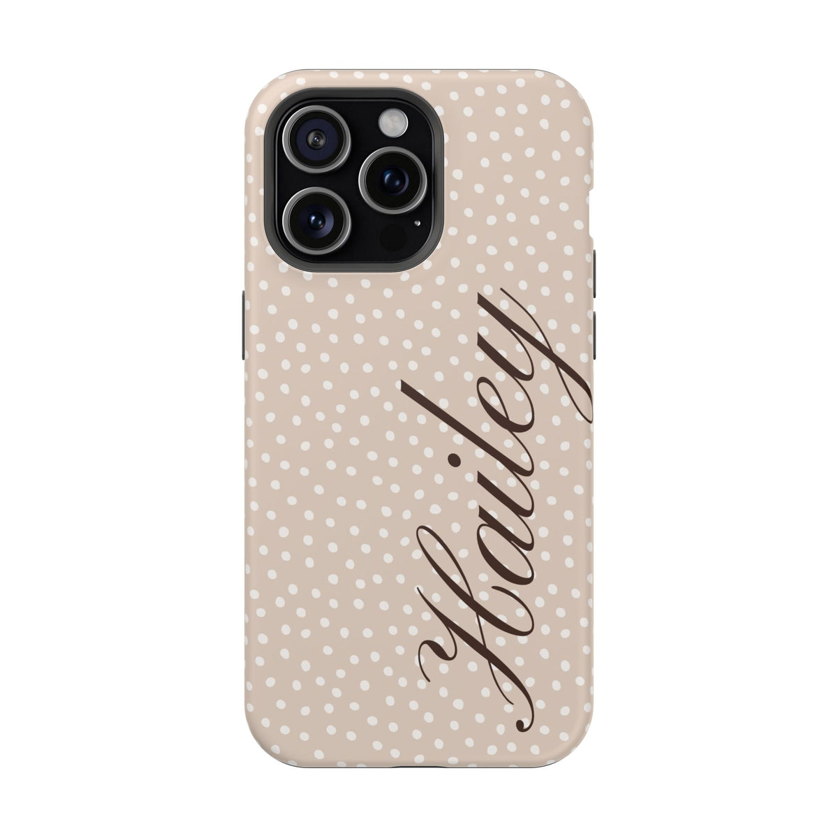 Custom Vanilla Dots iPhone Case