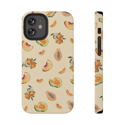 Vintage Peaches iPhone Case