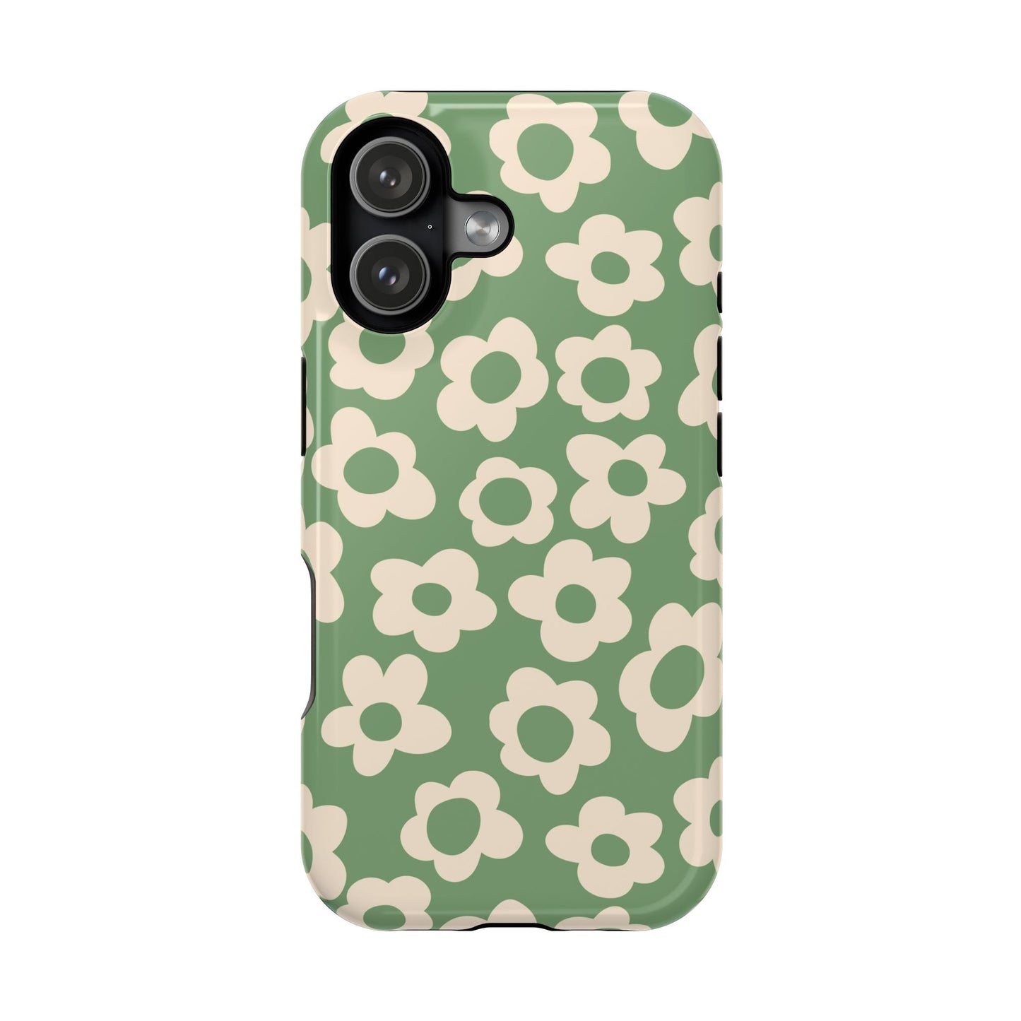 Green Las Flores iPhone Case