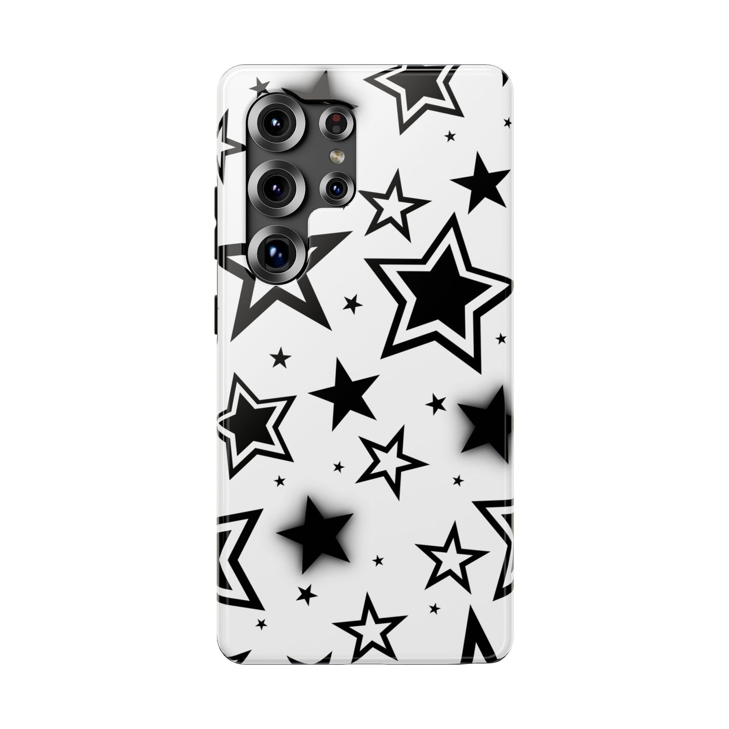 White Stardust Samsung Case