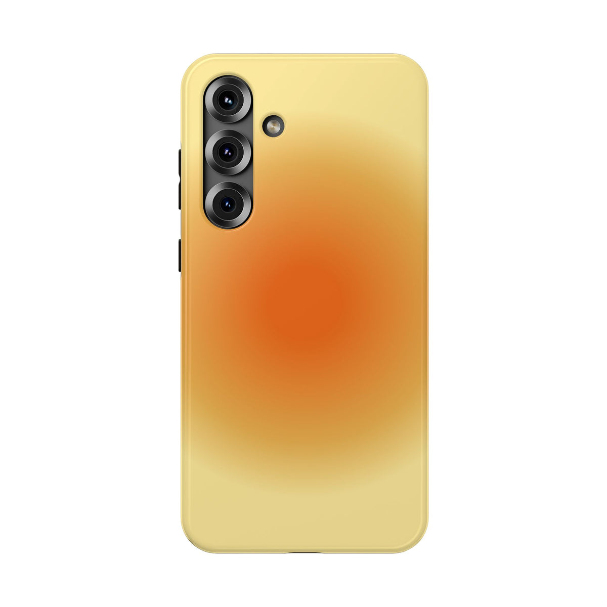 Orange Aura Samsung Case