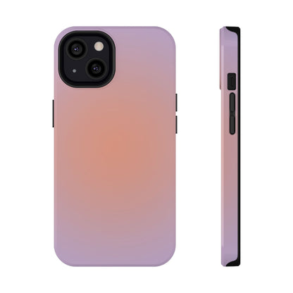 Orange & Purple Aura iPhone Case