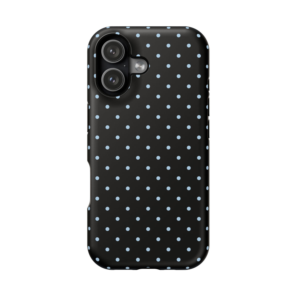 Blue Velvet Mini Dots iPhone Case