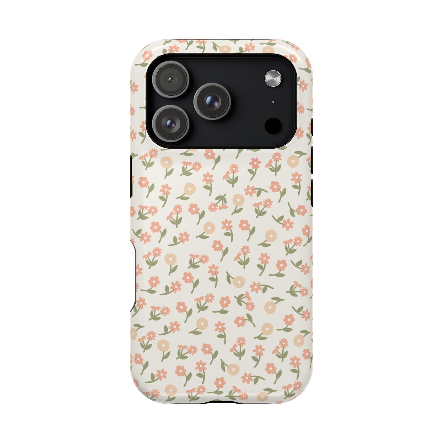 Peach Bloom iPhone Case